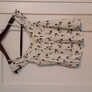Lush white floral top
